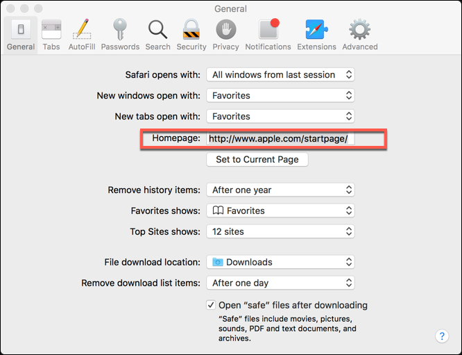 redefinir o Safari no Mac
