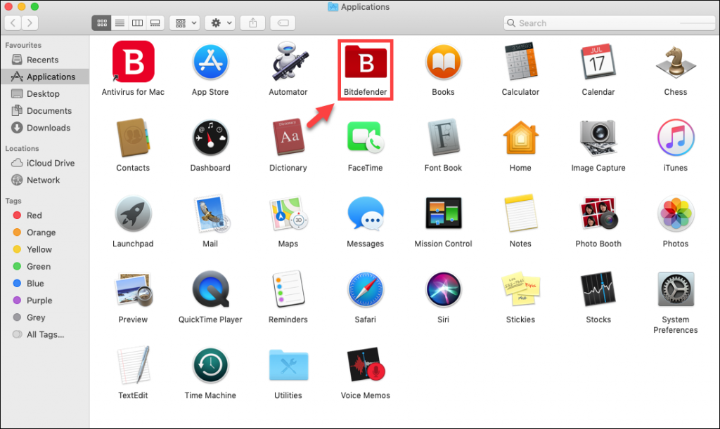 Como conceder Acesso Total ao Disco ao Bitdefender no macOS