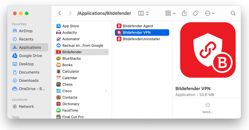 /Applicativos/Bitdefender VPN