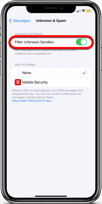 ativar o Alerta Fraudes para iOS